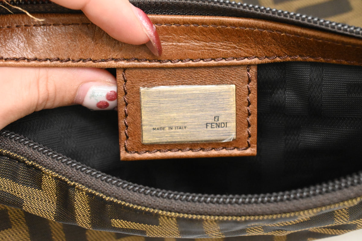 Fendi Crossbody in Zucca Canvas