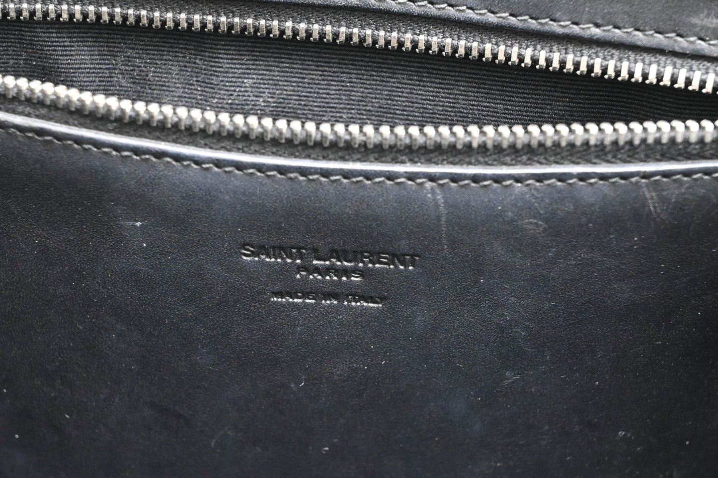 YSL Saint Laurent Tote Bag in Black Raffia