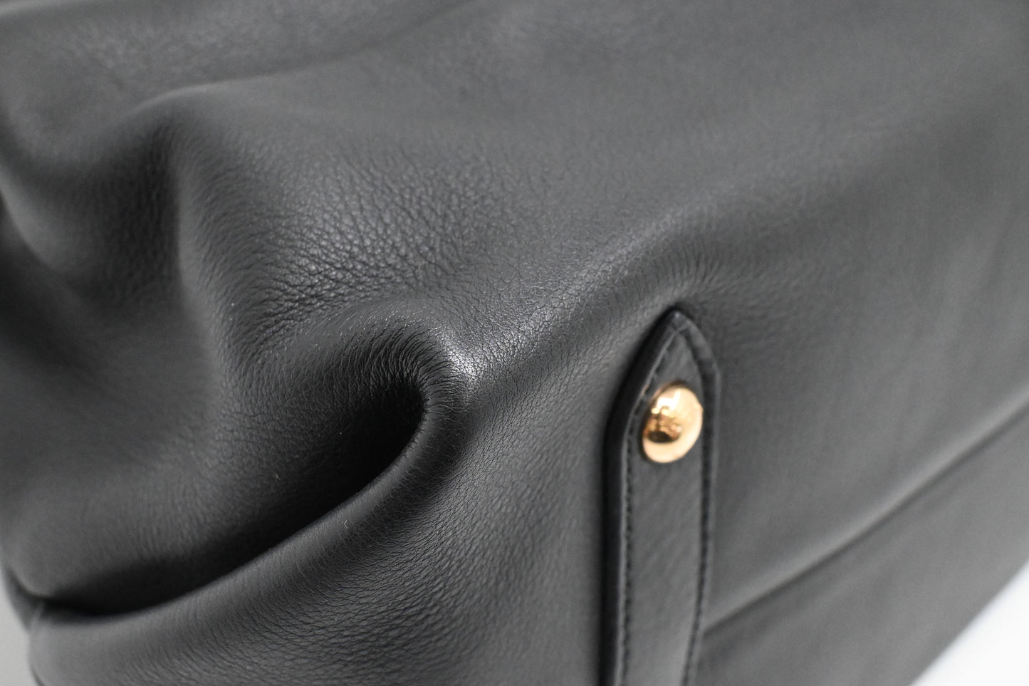 Ferragamo 2way Bag in Black Leather