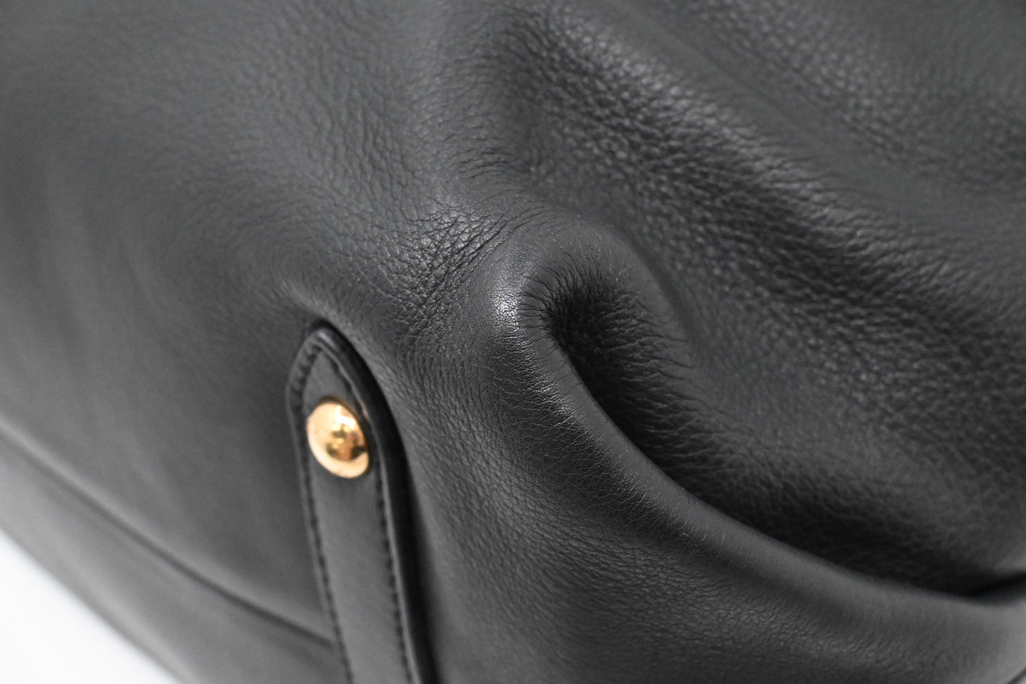 Ferragamo 2way Bag in Black Leather