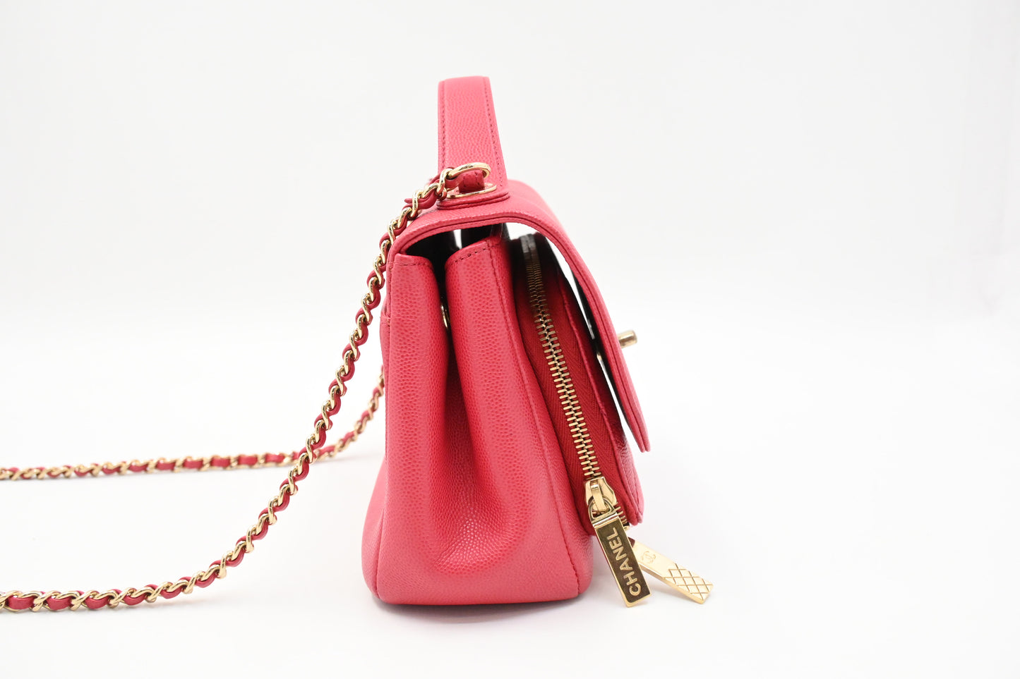 Chanel Small Business Affinity in Pink Caviar Leather