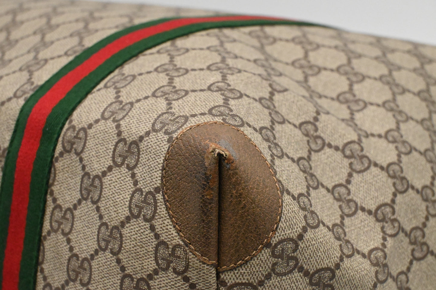 Gucci Travel Tote Bag in GG Supreme Canvas