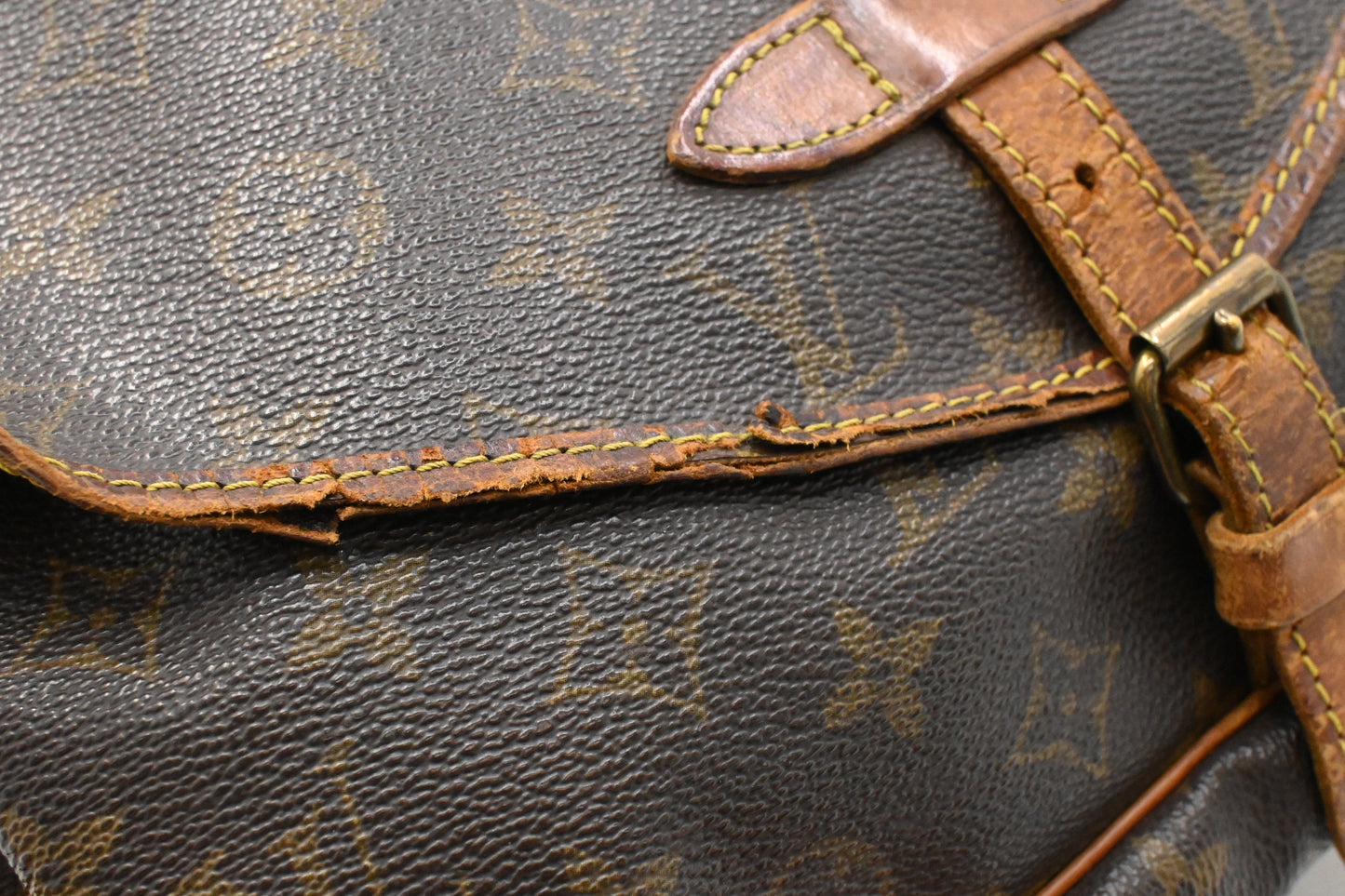 Louis Vuitton Saumur 30 in Monogram Canvas