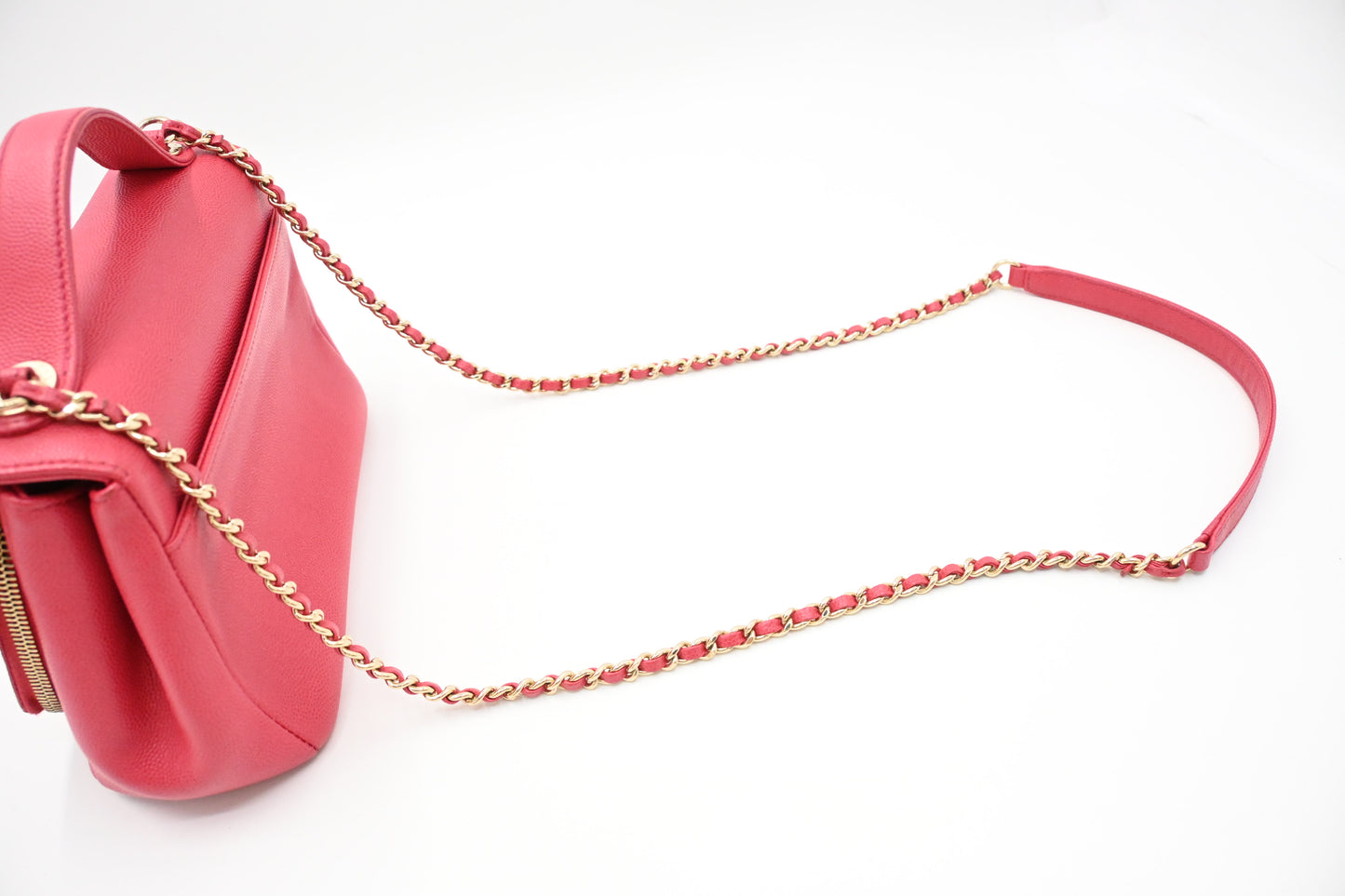 Chanel Small Business Affinity in Pink Caviar Leather