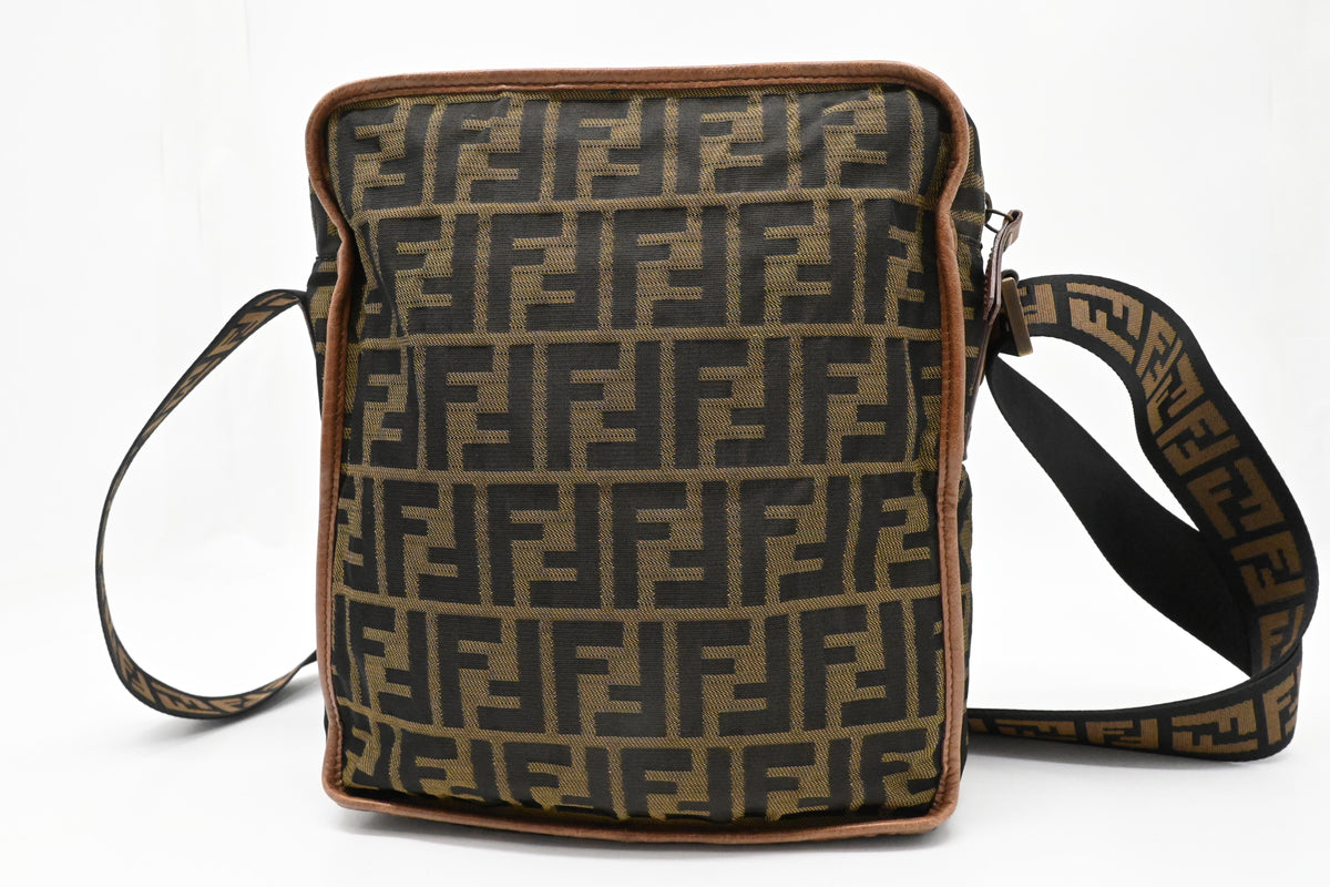 Fendi Crossbody in Zucca Canvas