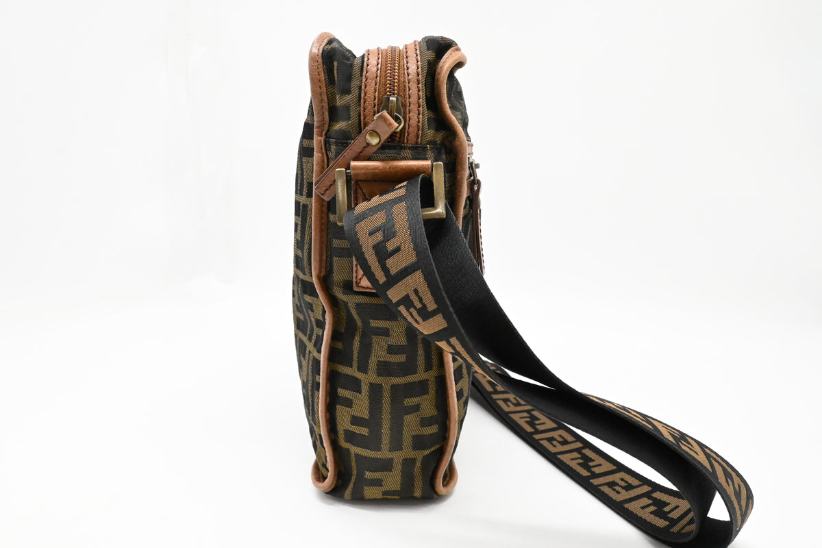 Fendi Crossbody in Zucca Canvas