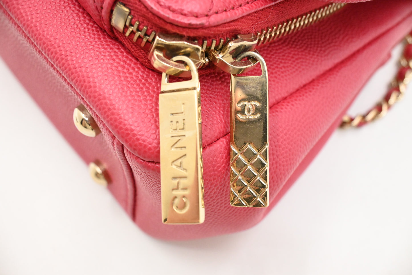 Chanel Small Business Affinity in Pink Caviar Leather