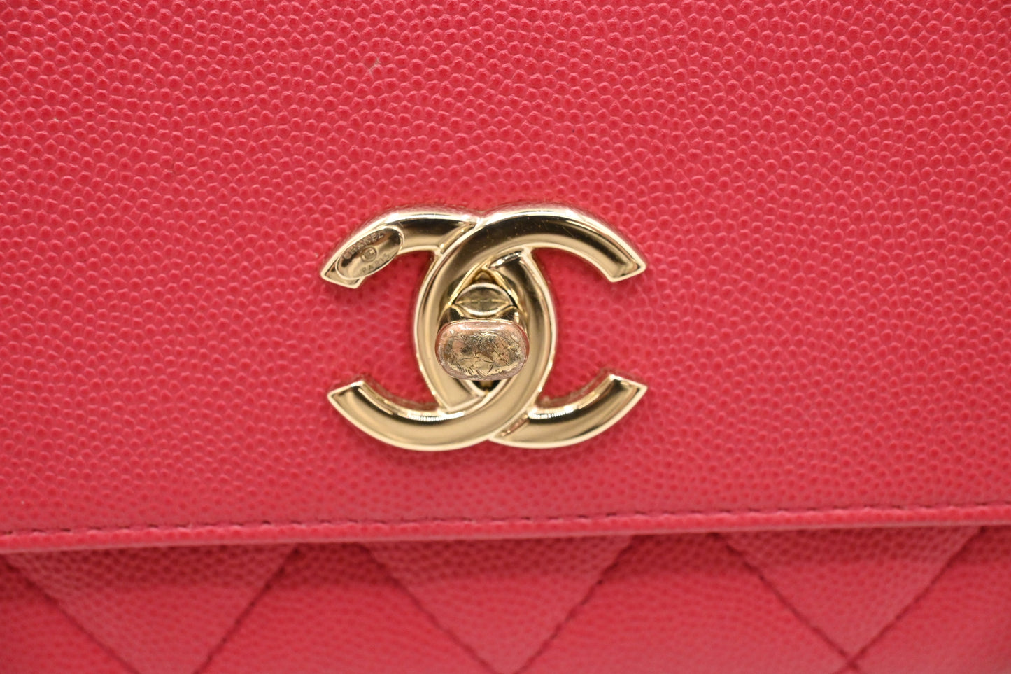 Chanel Small Business Affinity in Pink Caviar Leather