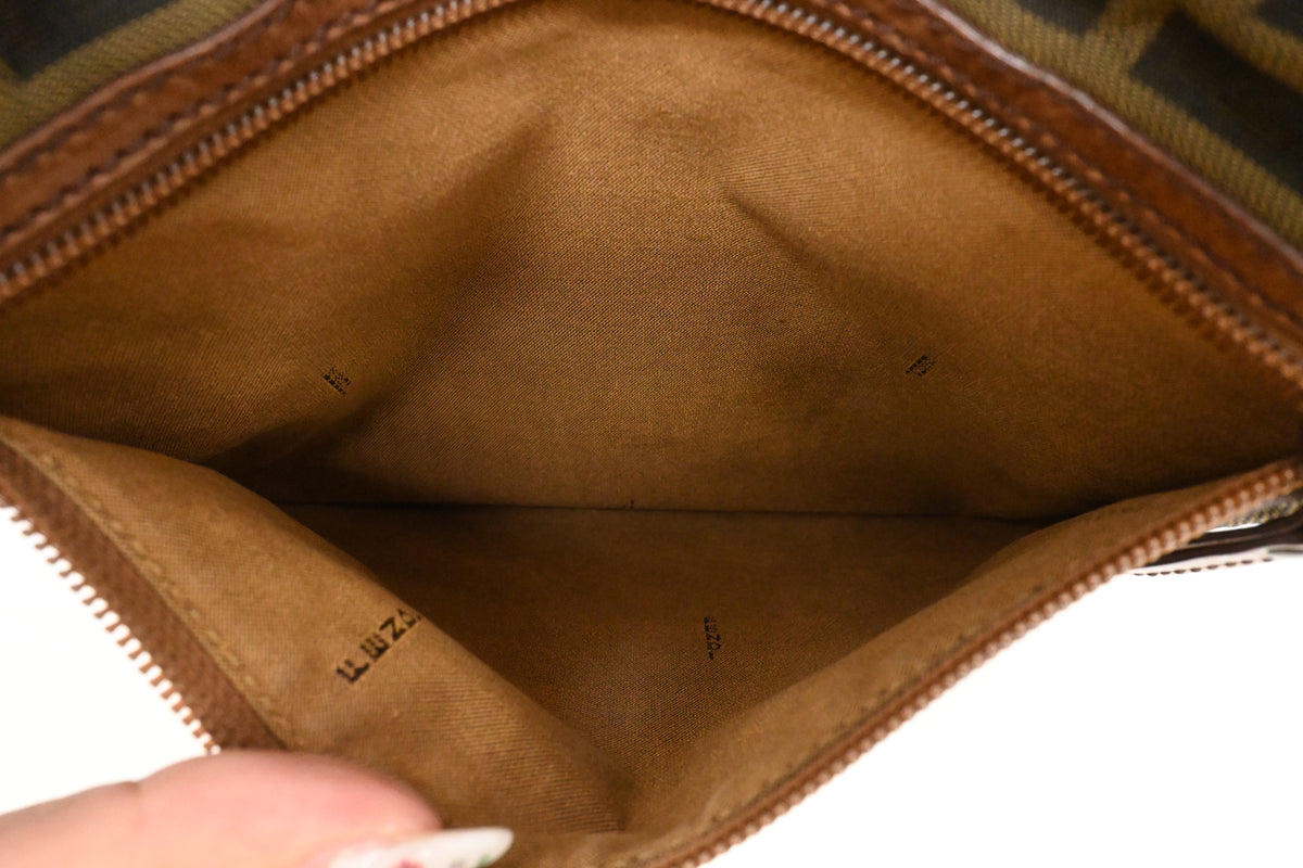 Fendi Crossbody in Zucca Canvas