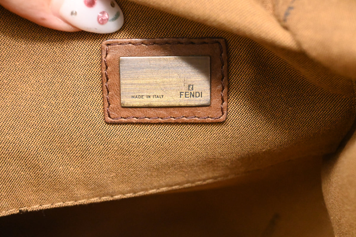 Fendi Crossbody in Zucca Canvas