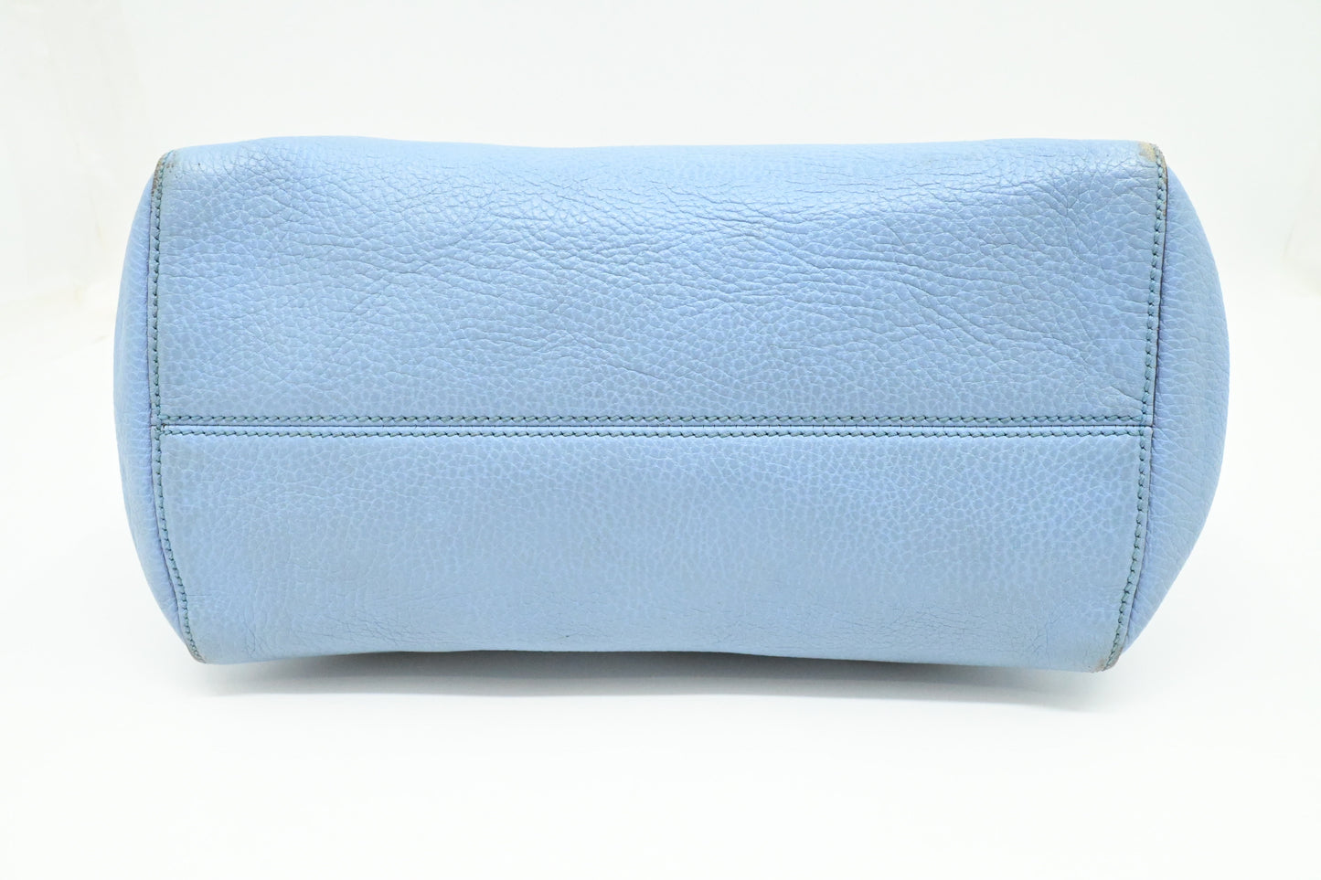 Gucci Swing Tote in Light Blue Leather