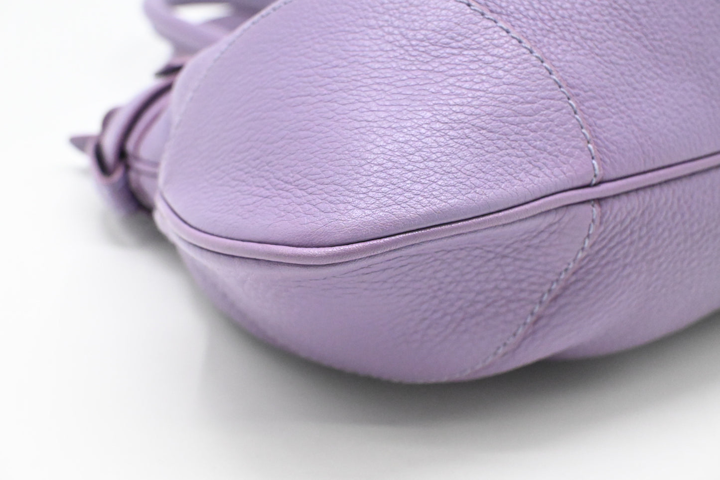 Ferragamo Marisa Handbag in Purple Leather