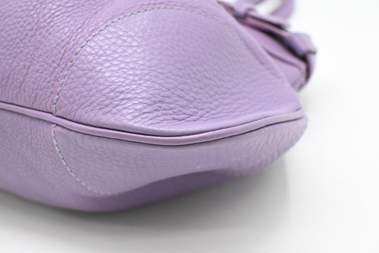Ferragamo Marisa Handbag in Purple Leather