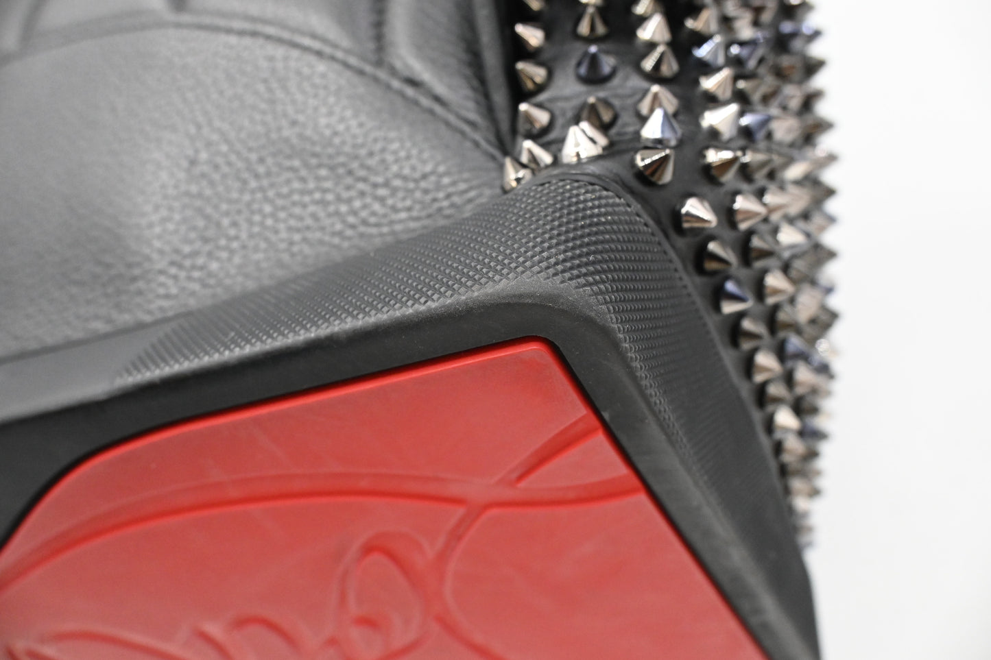 Louboutin Explorafunk Backpack in Black Studded Leather
