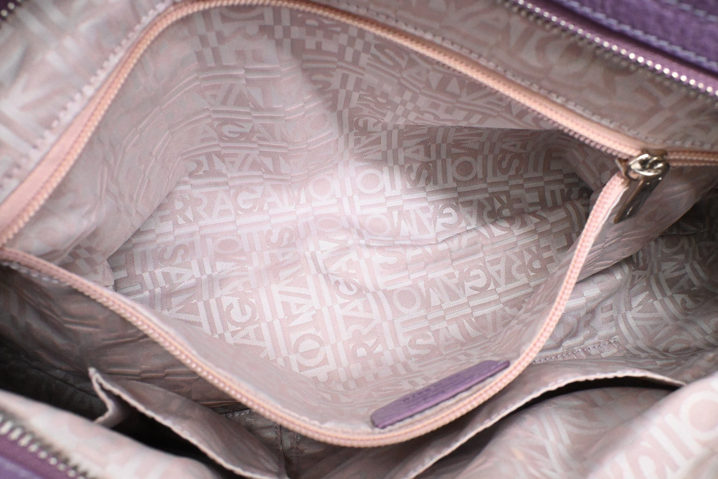 Ferragamo Marisa Handbag in Purple Leather
