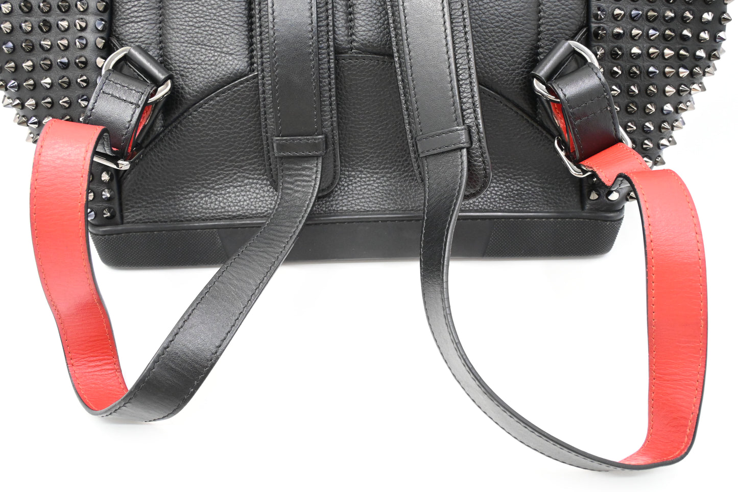 Louboutin Explorafunk Backpack in Black Studded Leather