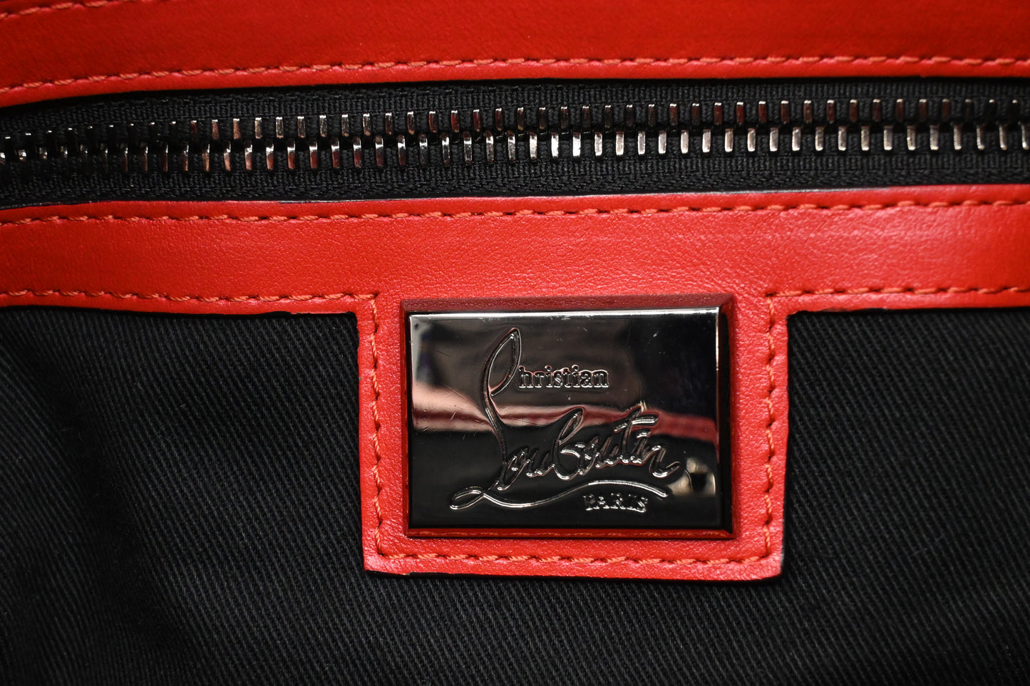 Louboutin Explorafunk Backpack in Black Studded Leather