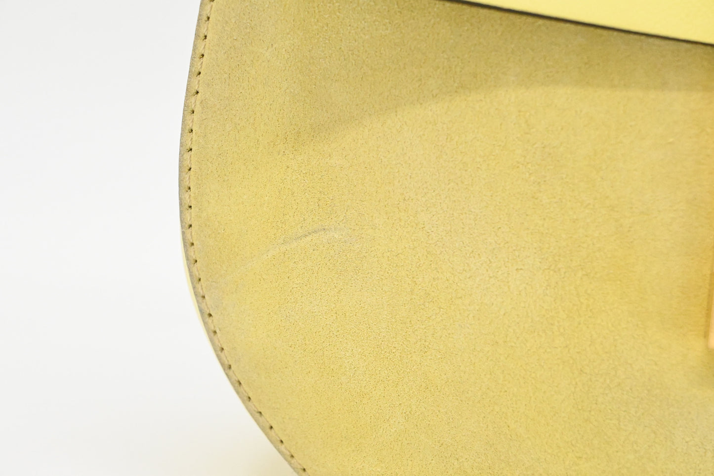 Chloe Drew Crossbody in Yellow Leather and Suede