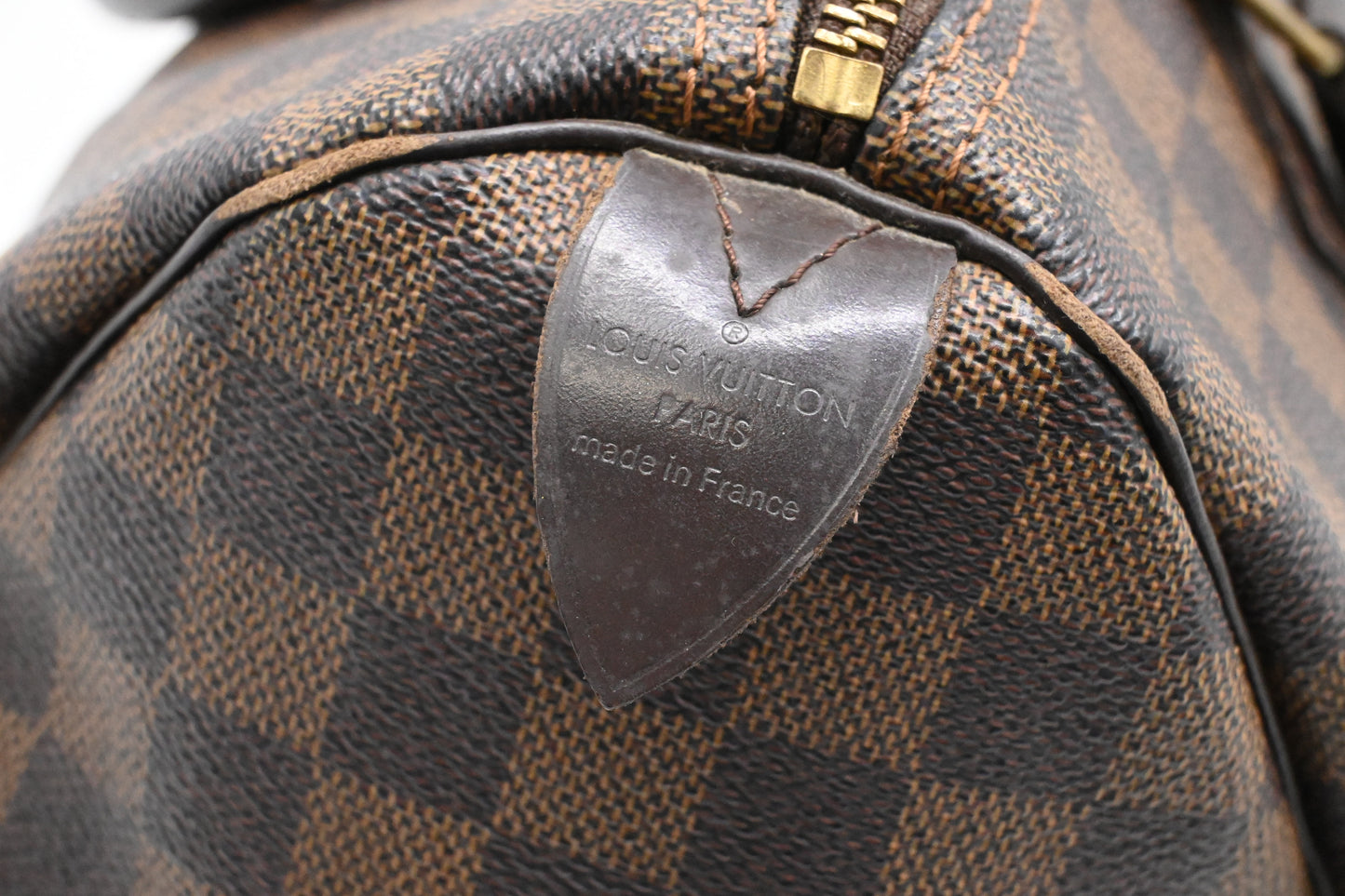 Louis Vuitton Speedy 30 in Damier Ebene Canvas
