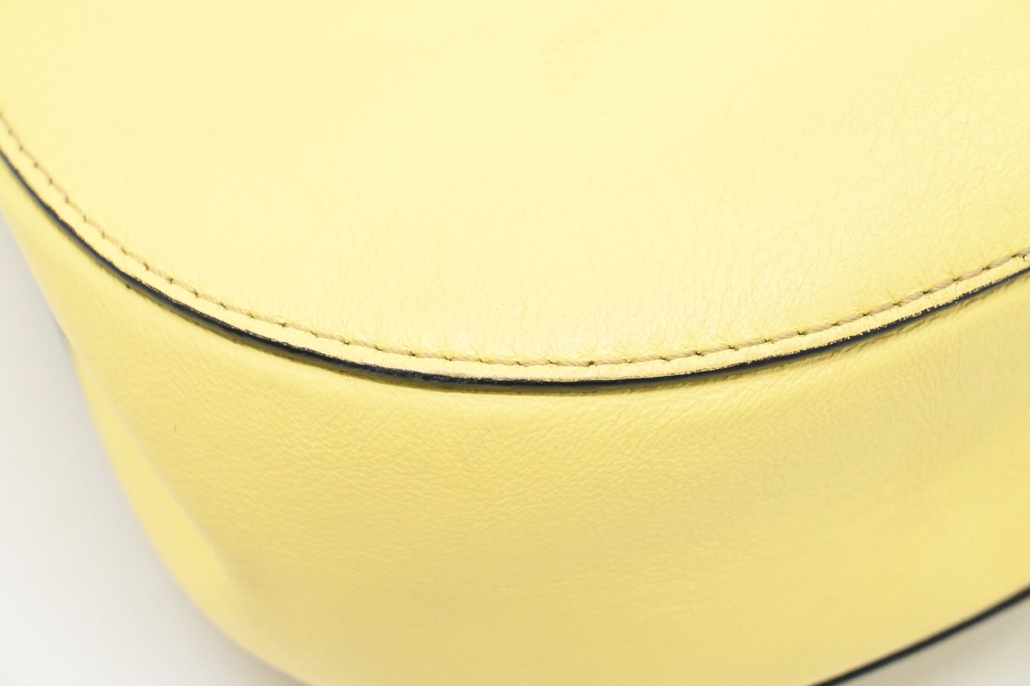 Chloe Drew Crossbody in Yellow Leather and Suede