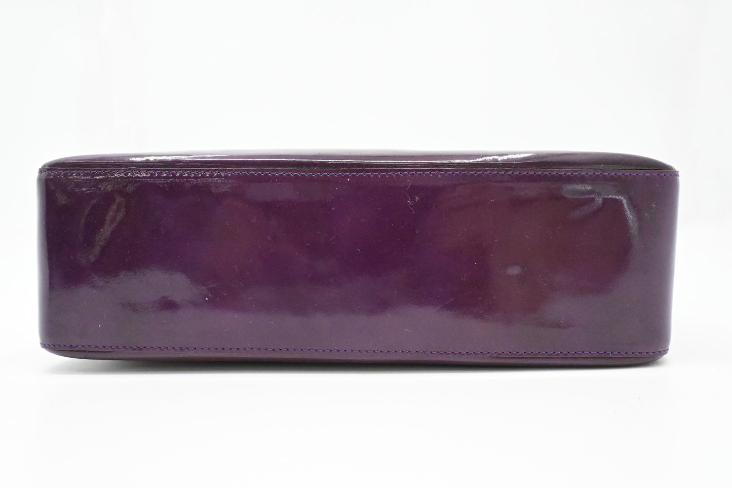 Chanel Shoulder Bag in Purple Patent Leather