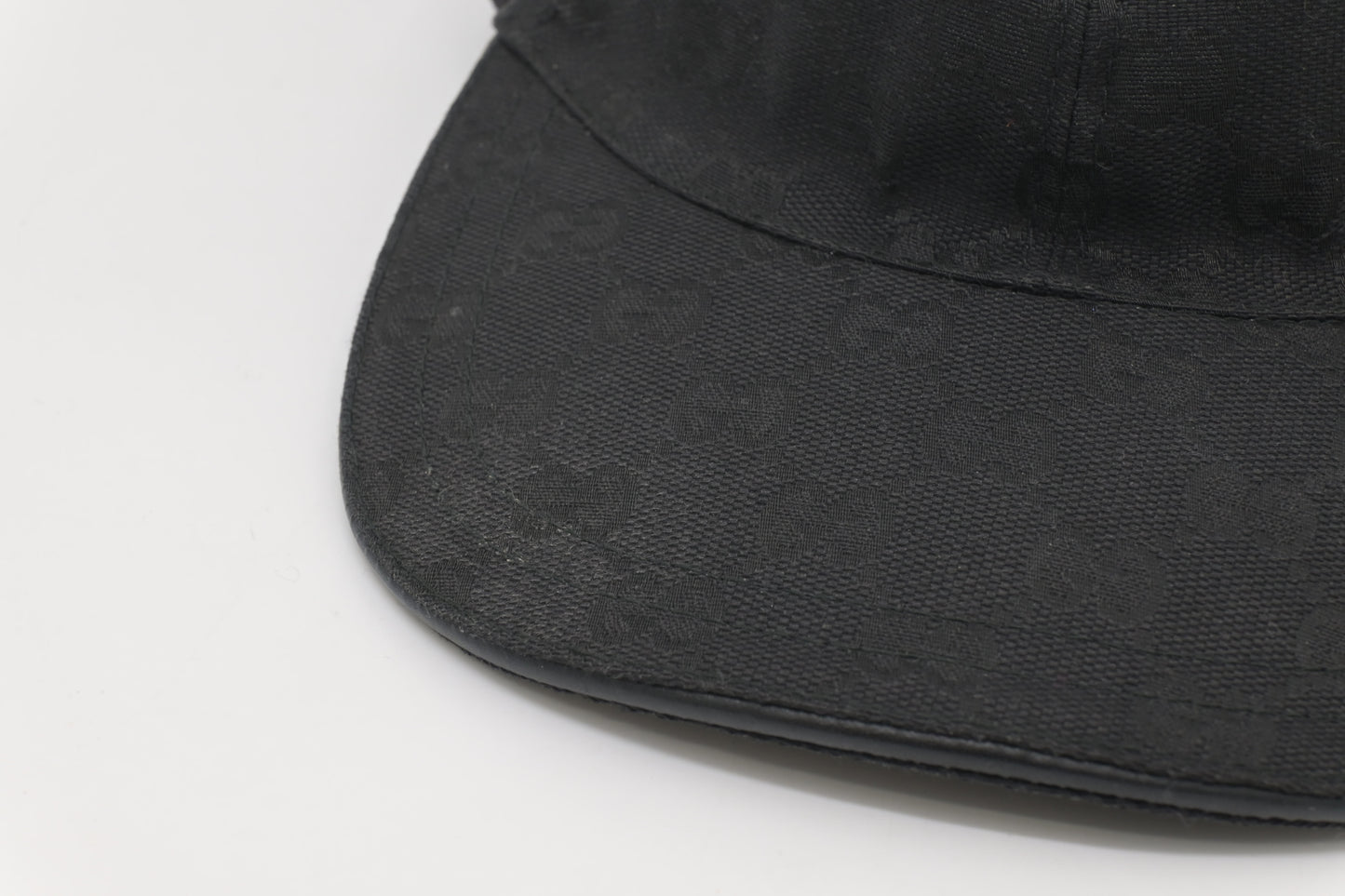 Gucci Cap in Black GG Canvas