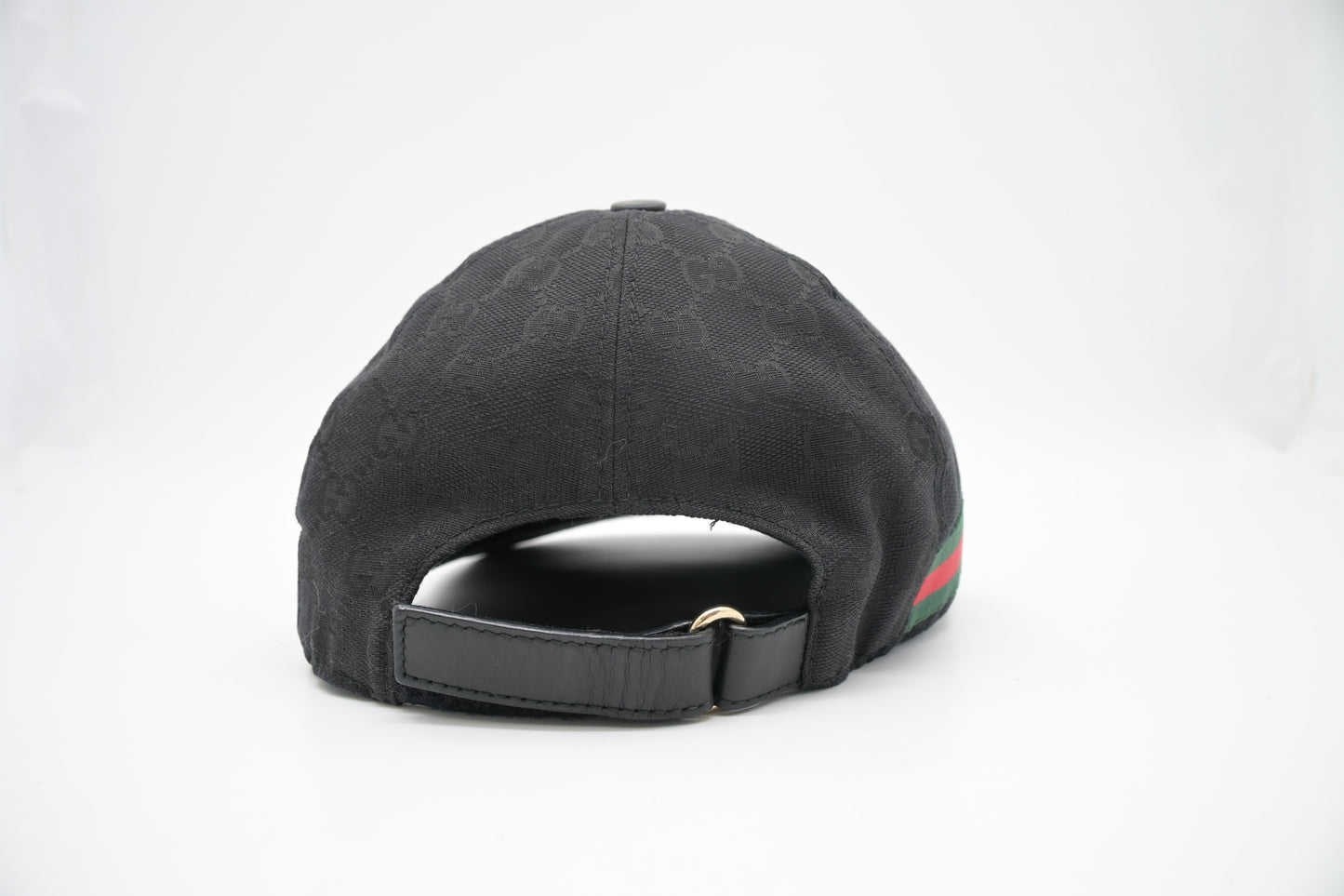 Gucci Cap in Black GG Canvas