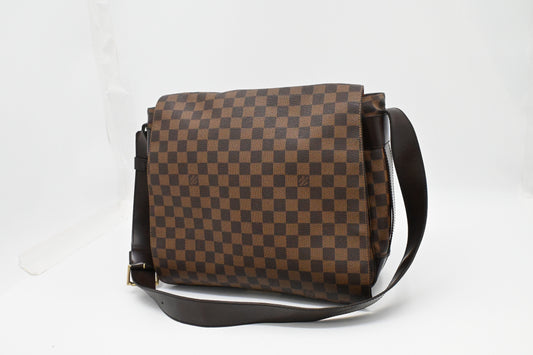Louis Vuitton Bastille Messenger Bag in Damier Ebene Canvas