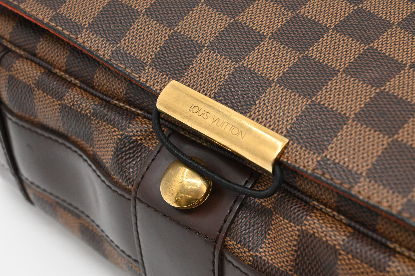 Louis Vuitton Bastille Messenger Bag in Damier Ebene Canvas