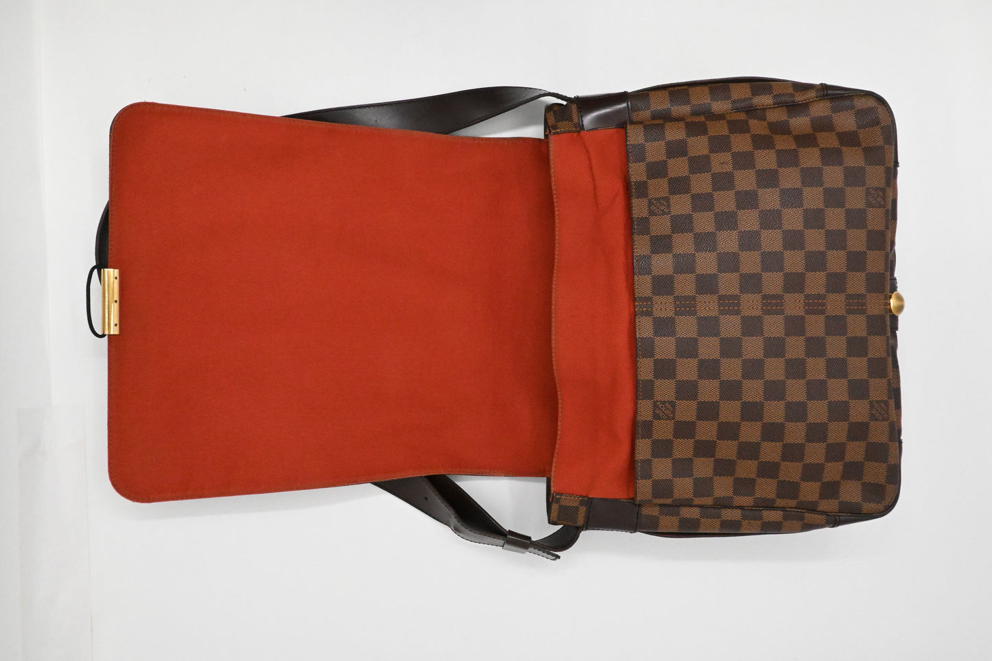 Louis Vuitton Bastille Messenger Bag in Damier Ebene Canvas