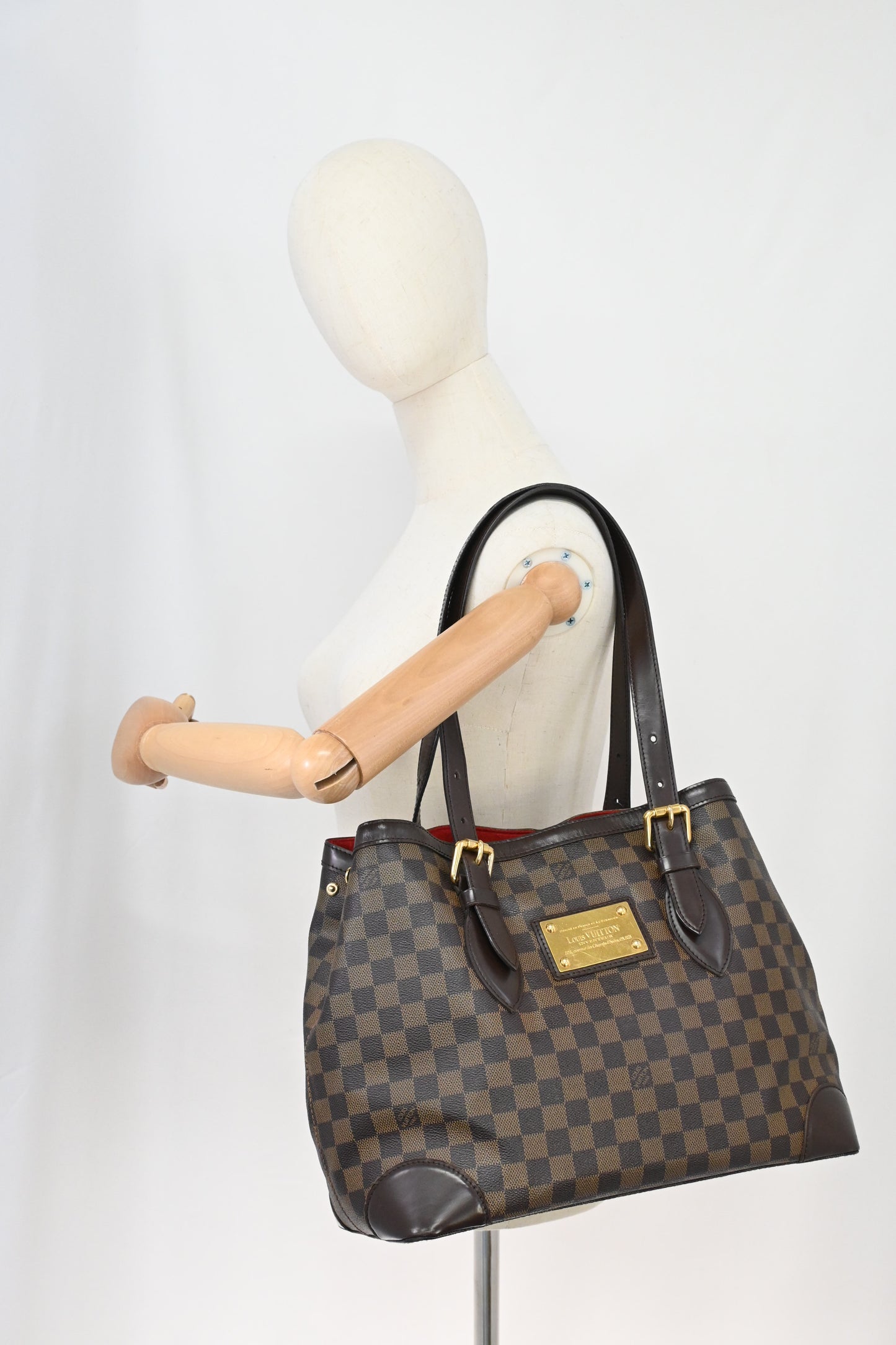 Louis Vuitton Hampstead GM in Damier Ebene Canvas