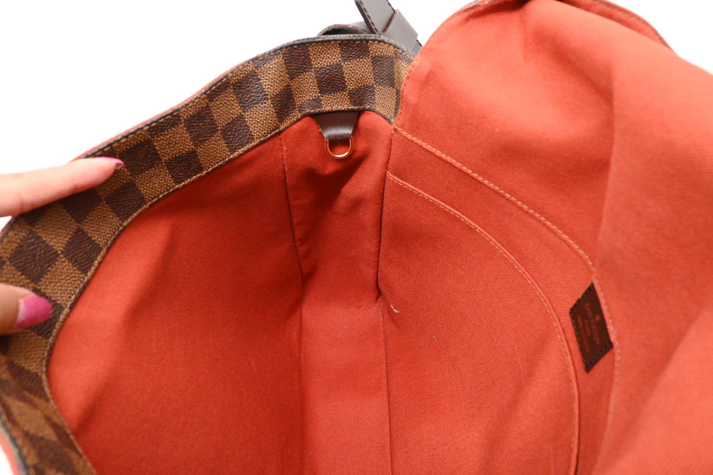 Louis Vuitton Bastille Messenger Bag in Damier Ebene Canvas