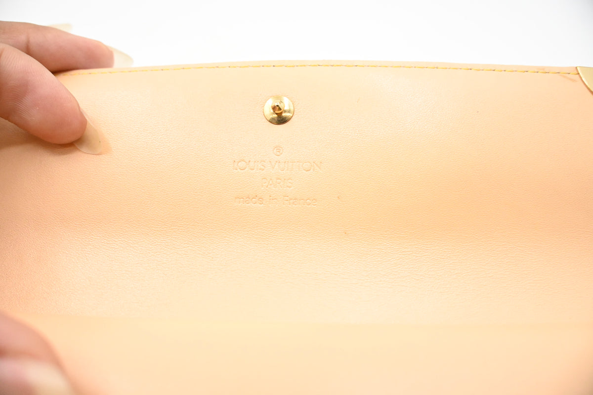 Louis Vuitton International Wallet in Pink Cherry Blossom Canvas