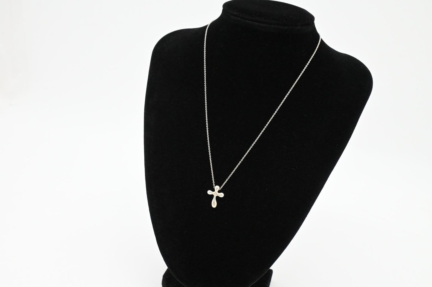 Tiffany & Co. Cross Necklace in Sterling Silver