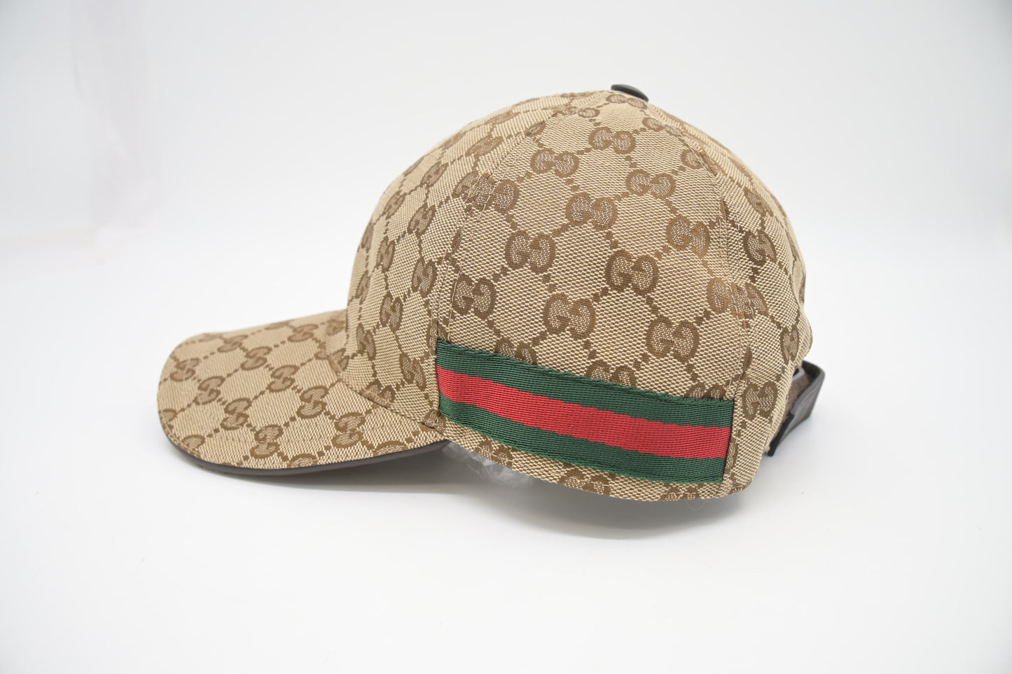 Gucci Cap in Beige GG Canvas