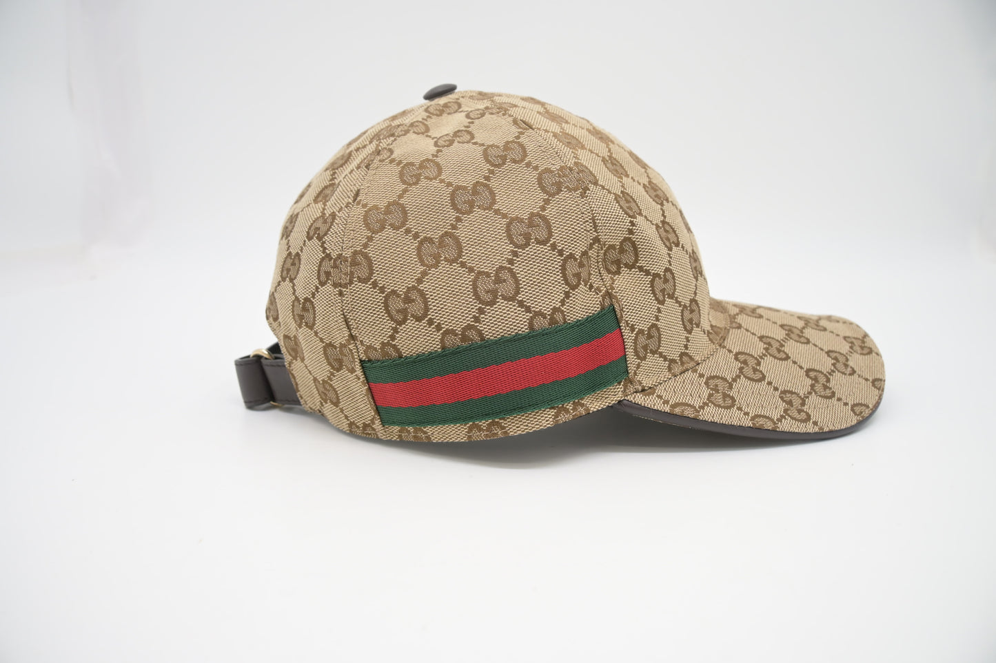 Gucci Cap in Beige GG Canvas