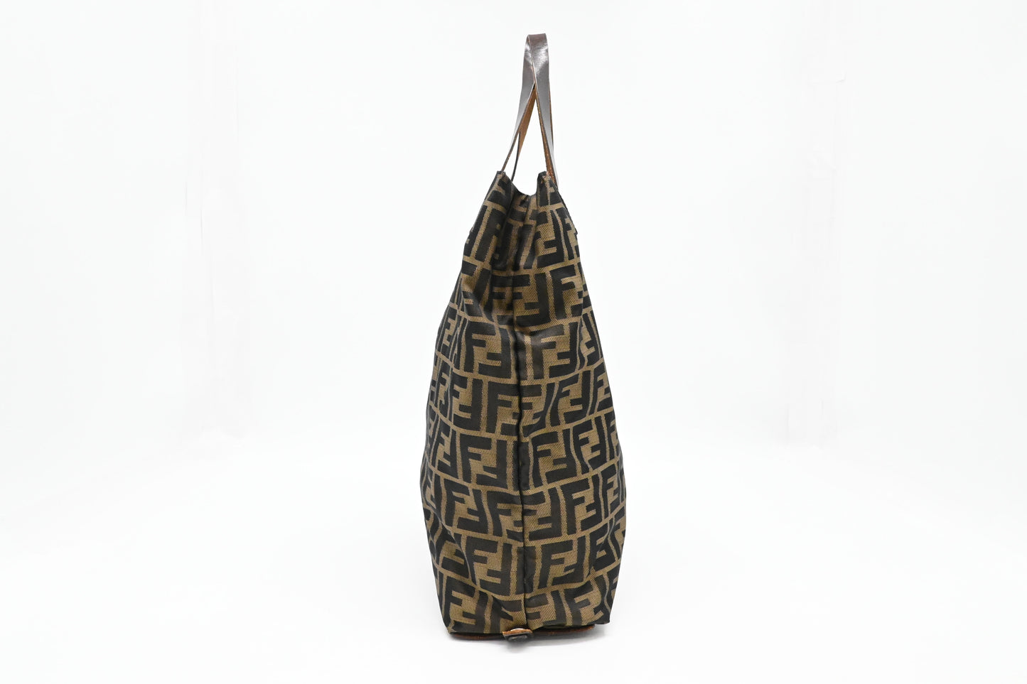 Fendi Folding Tote in Zucca Canvas