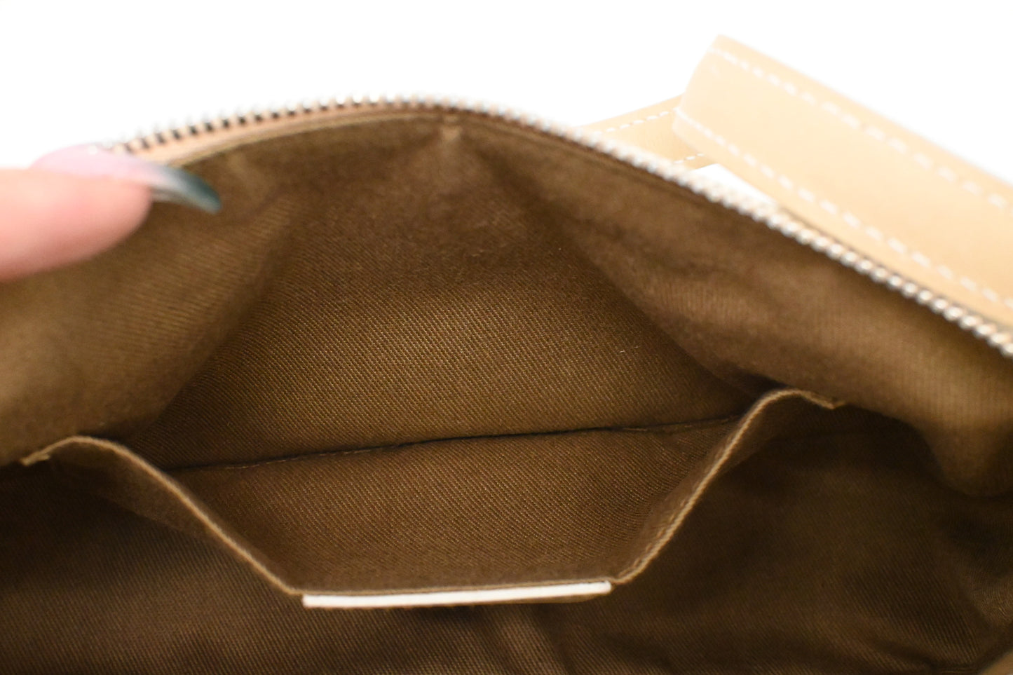 Ferragamo Shoulder Bag in Light Blue Canvas
