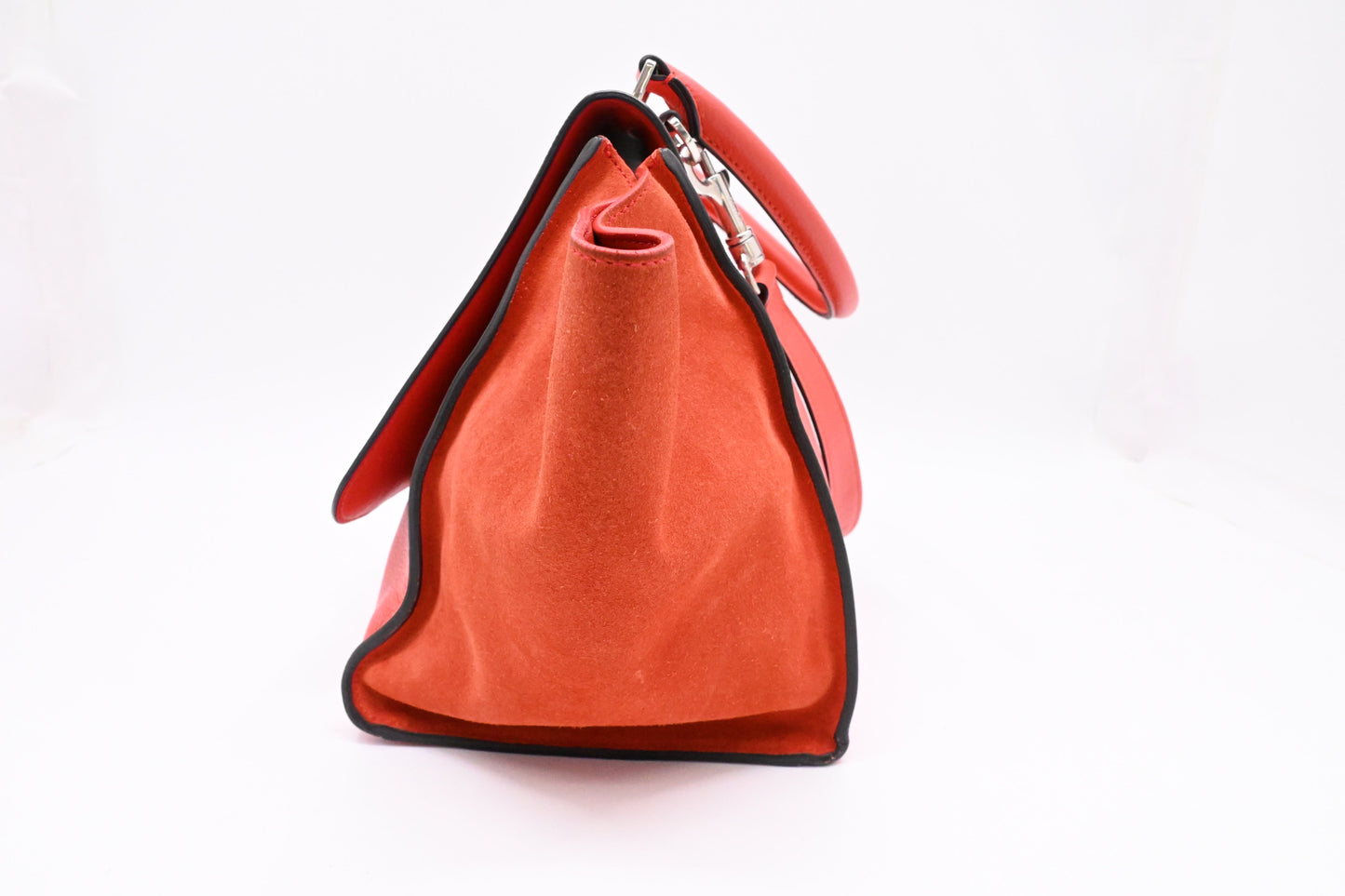 Celine Trapeze in Grapefruit Leather
