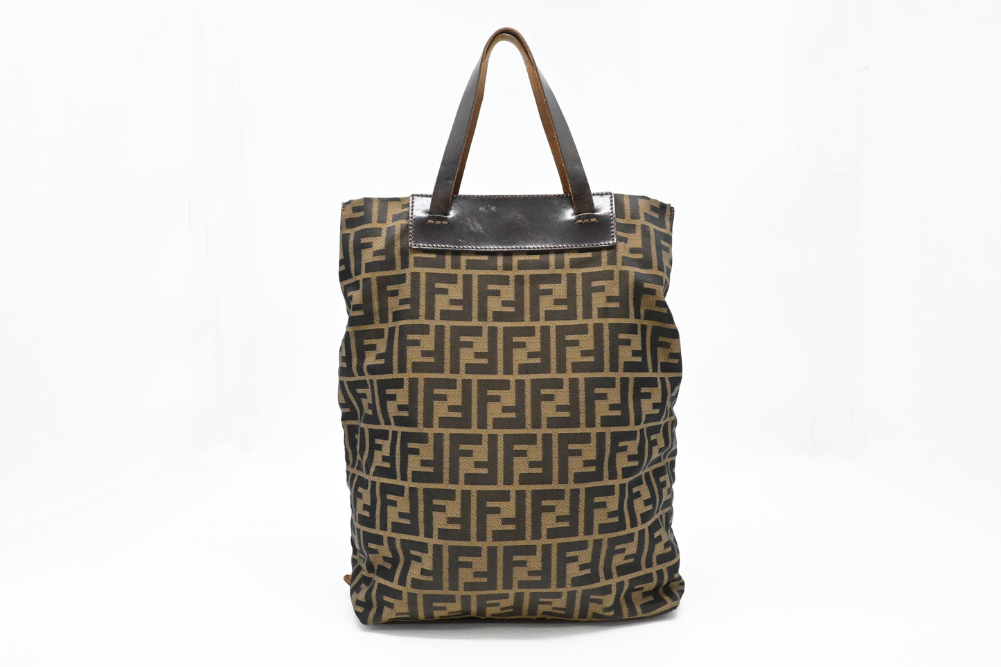 Fendi Folding Tote in Zucca Canvas