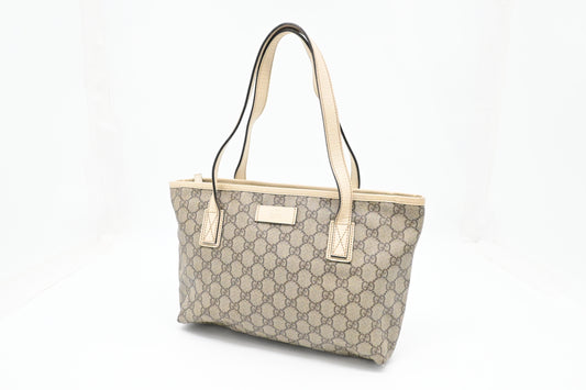 Gucci Shoulder Tote in GG Supreme Canvas