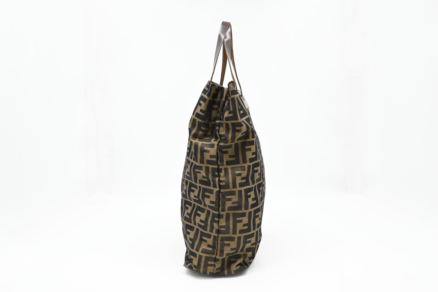 Fendi Folding Tote in Zucca Canvas