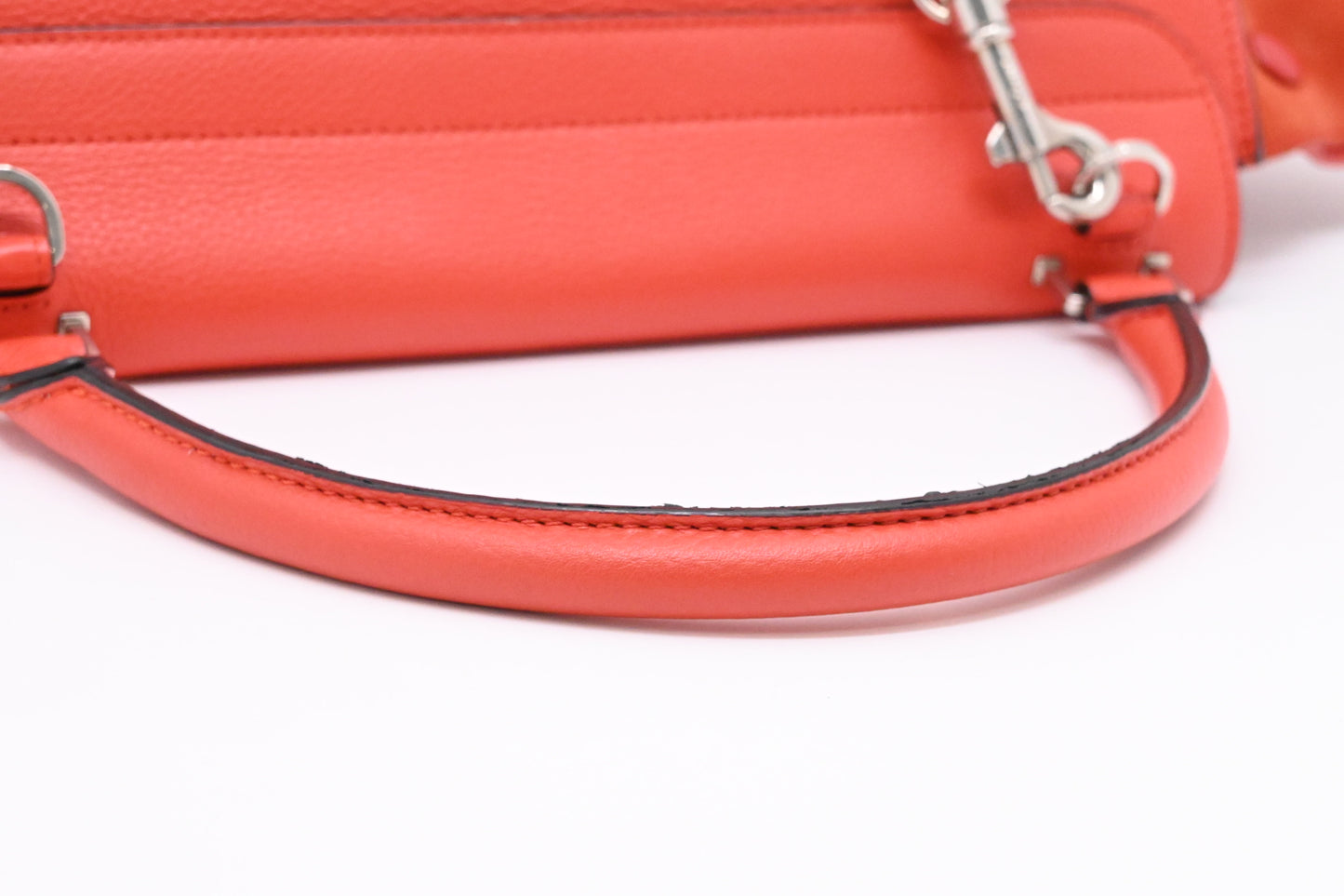 Celine Trapeze in Grapefruit Leather