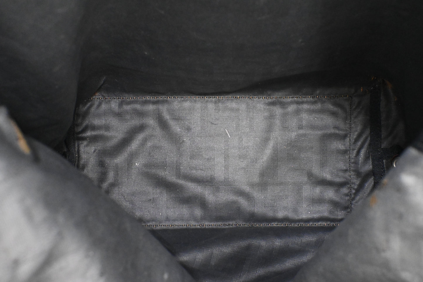 Fendi Folding Tote in Zucca Canvas