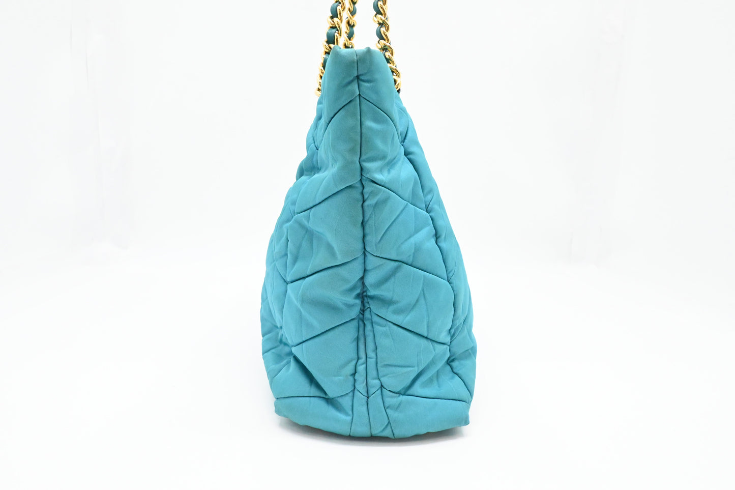 Prada Shoulder Bag in Teal Nylon
