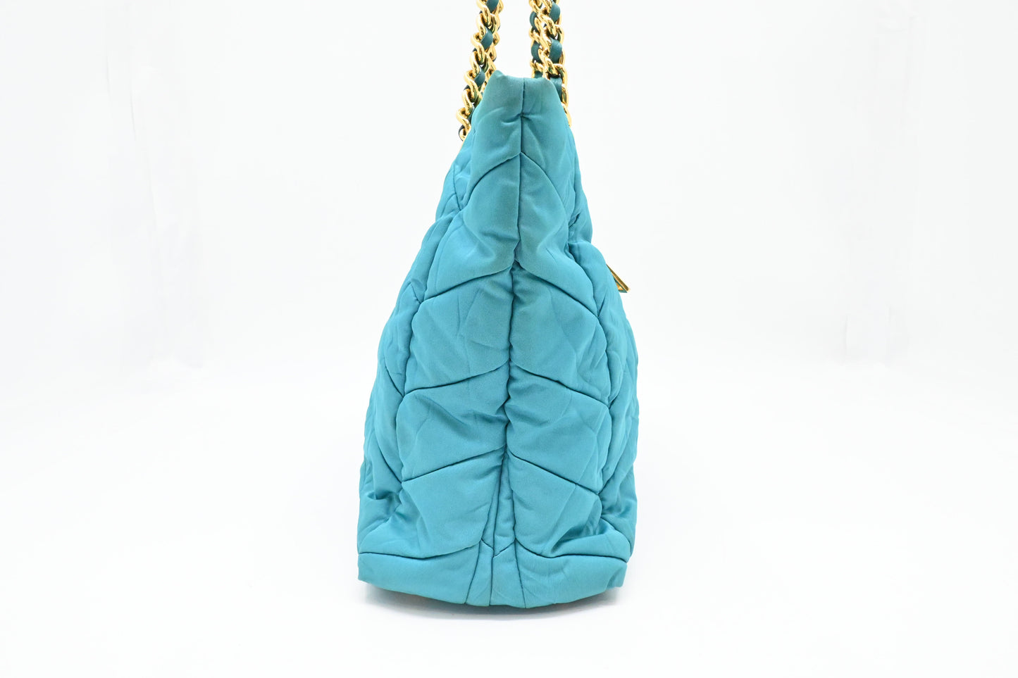 Prada Shoulder Bag in Teal Nylon
