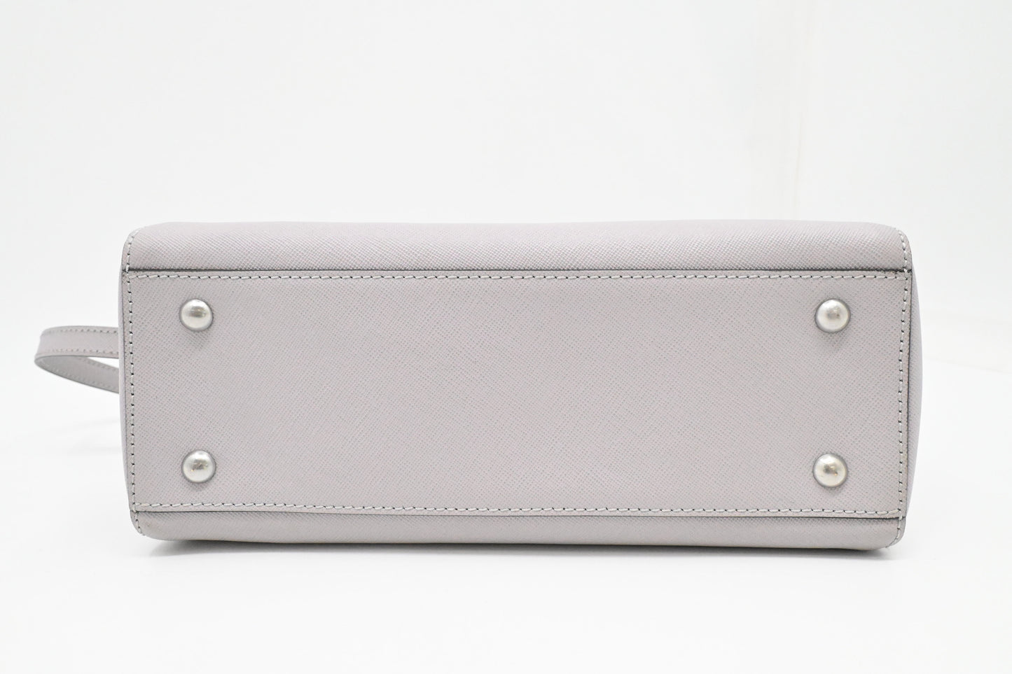 MCM 2 way Bag in Grey Leather
