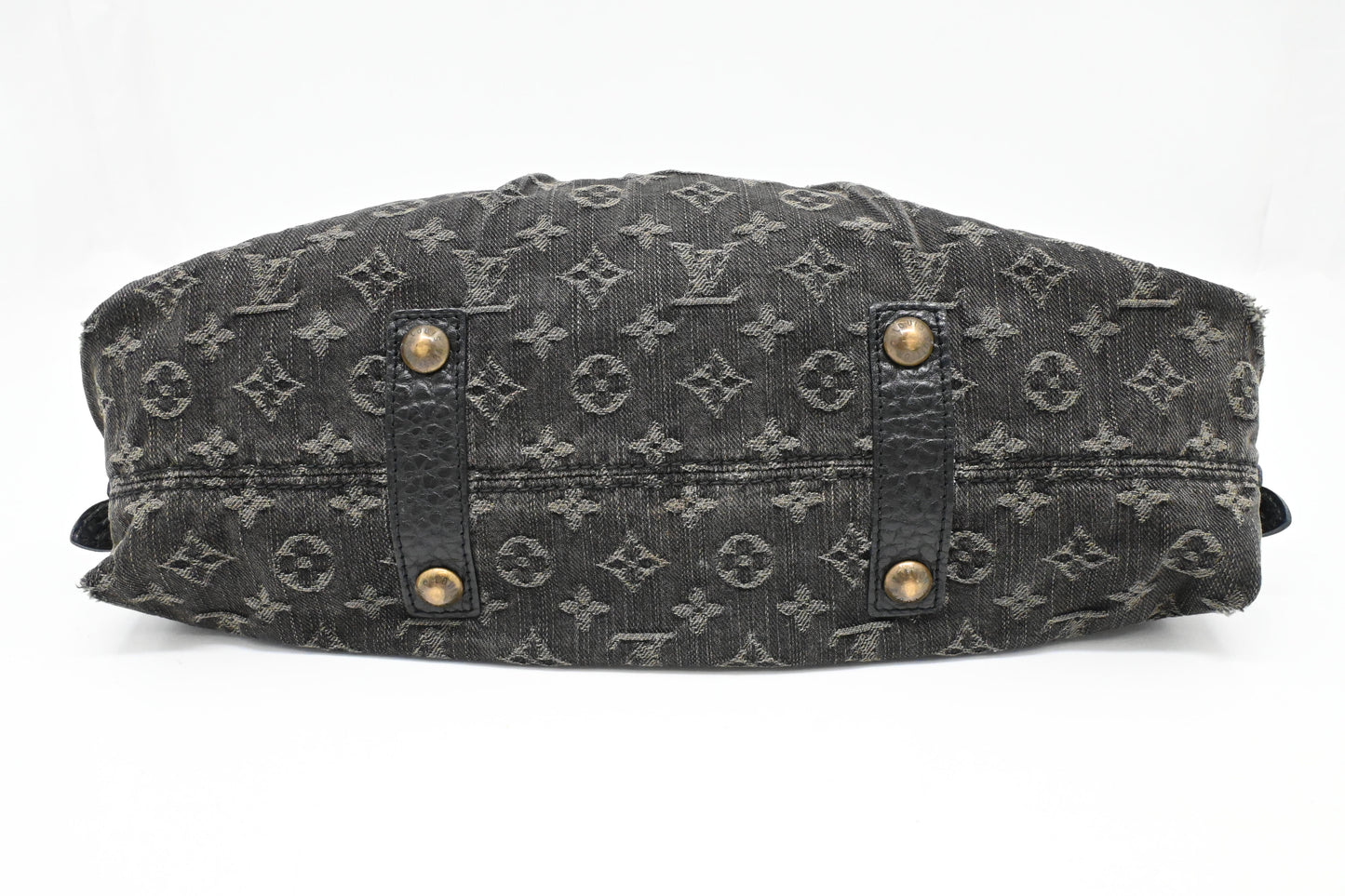 Louis Vuitton Neo Cabby PM in Black Monogram Denim