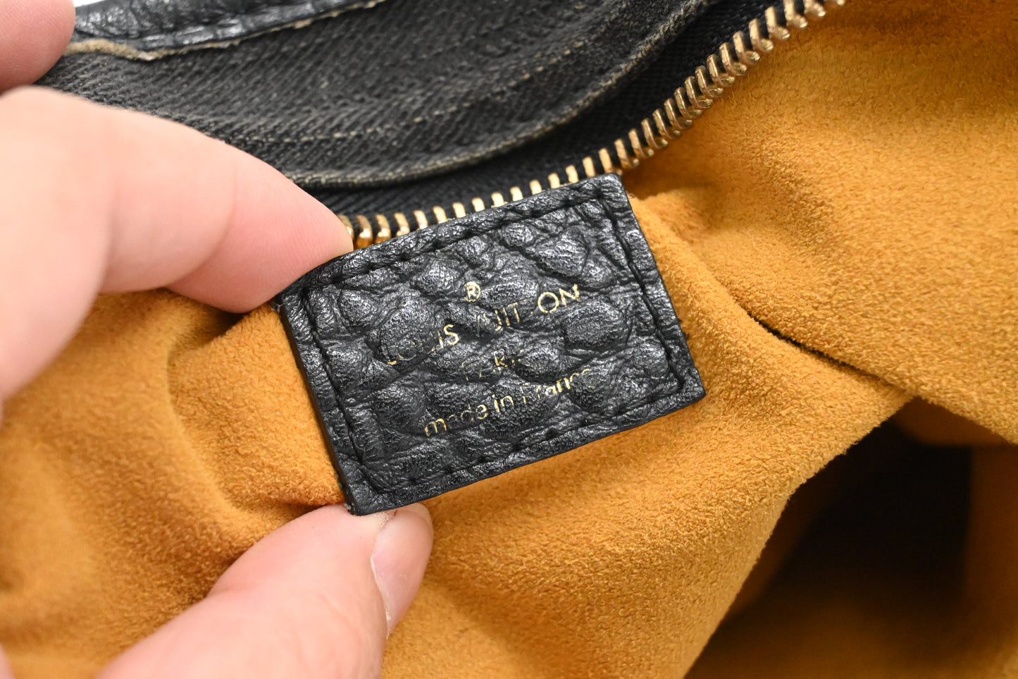 Louis Vuitton Neo Cabby PM in Black Monogram Denim