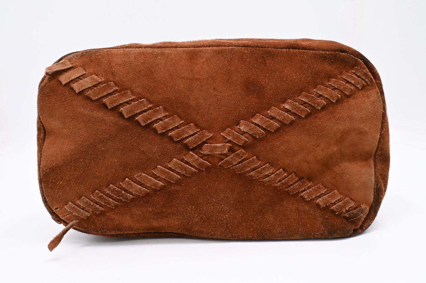Prada Hobo Bag in Brown Suede